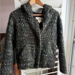 Isabel Marant  Black and Green Teddy wool Jacket/Coat Photo 1