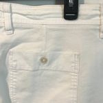 Michael Kors  women's size 34 x 30 soft white button fly patch pocket chino pants Photo 4