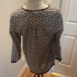 Soft Joie Daria Lightweight Tunic Top/Dress/Coverup Floral Tassels EUC Sz M Black Size M Photo 3