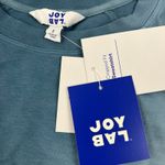 JoyLab Women's Blue Tie-Dye Long Sleeve Pullover Sweatshirt - Size Small - NWT Photo 1