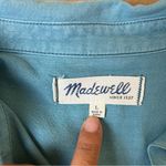 Madewell Blue Chambray Button Down Photo 6