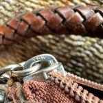 CEM Vintage Woven Structured Leather Brazilian Shoulder Brown Photo 15