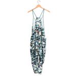 Free People  FP Movement Hot Shot Onesie Printed Evergreen Harem Jumpsuit XS Photo 7