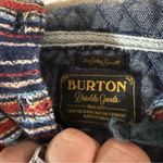 Burton ‎ Women's Colorful Stripe Serape Popover Sweatshirt Hoodie Half Button XS Photo 4