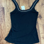 Free People  Tank Top Black Photo 0