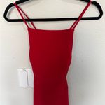 Alyce Paris 4002 Red Halter Corset Short Dress Sexy Strappy Open Back Size 2 NEW Photo 4