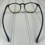 Feiyoco Blue Lightweight Round Frame Eyeglasses ā Unisex Fashion Glasses Black Photo 4