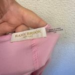 Ramy Brook  Harriet Silk Halter Tank Top Pink  6 Way Convertible Style Photo 3