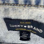 Lucky Brand  cotton Denim long sleeve button up collared Jean jacket small Photo 3