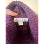 J.Crew Supersoft Yarn Turtleneck Sweater Size M Purple Wool Alpaca Blend CE716 Photo 2
