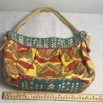 Fossil  Coated Canvas Colorful Patterned floral Women's shoulder Bag Photo 5