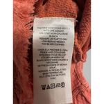 Pilcro  Anthropologie VNeck Long Sleeve Blouse Burnt Orange Light Weight Size S Photo 5