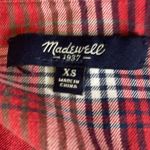 Madewell  Ex-Boyfriend Shirt In Cherry Plaid Photo 4