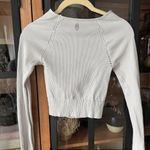 FP Movement Cut It Out Long Sleeve Top free people ribbed tee workout cropped White Photo 2