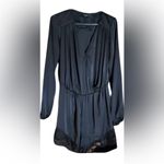 Guess  Satin sophisticated romper Sz S  Evewear Night out Dinner dates Party Photo 13