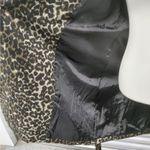 Fashion to figure  Womens Coat Size 0(XL) Leopard Belted Wrap Jacket Animal Print Photo 7
