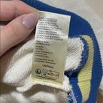 Free People  Rio French Terry V-Neck Pullover Sweatshirt Ivory Size XS Sporty Photo 9