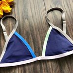 Tavik swim TAVIK JETT ColorBlocked Cobalt Bikini Top X•SMALL  Photo 3