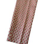 J CREW Collection Gold Coral Holiday Straight Ankle Pants Size 4 Photo 7