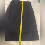 Vintage Redwood & Ross navy blue pinstripe suit set jacket skirt woman’s 14 Size L Photo 7