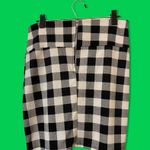 Demi Loon Black & White Checkered Mini Skirt Photo 1