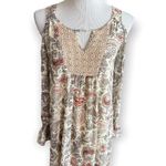 Signature Studio NWT Womens  Mixed Media Cold Shoulder Dress - Sz S Photo 0