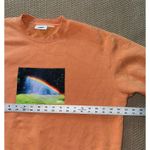 Obey Love is the Cure Pullover Crewneck Sweatshirt Peach Rainbow Streetwear Sz L Photo 6