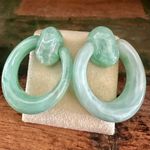 Mint Green Marbled Lucite Door Photo 1