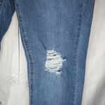 LC Lauren Conrad  Women's Blue Distressed Skinny Ankle Jeans Photo 1