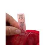 Juicy Couture Red Lace Corset Top 34B Rhinestone Logo Straps Y2K Bustier NEW Photo 5