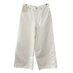 Free People We The Free Waterfalls Baggy Wide Leg Pants 30 Cream Utility Y2K Photo 5