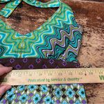 Athleta  Go Anywhere Halter Dress 4 Geometric Travel Athleisure Beach‎ Hippie Photo 4