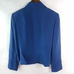 Josephine Chaus  4P Lapis Blue Silk Blazer Photo 4