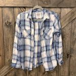 SO  Button-Up Lightweight Flannel Photo 0