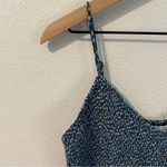 Patrons of Peace  Floral Paisley Patterned‎ Smocked Peplum Top Sleeveless Size L Photo 1