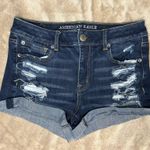 American Eagle  High-Rise Shortie Jean Shorts Photo 0