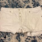 Free People White  denim shorts Photo 0