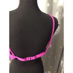 Nike  striped bikini top size 12 Purple 38 Photo 3