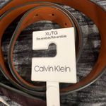 Calvin Klein  Women’s Reverse Brown Leather Belt Size XL Photo 4
