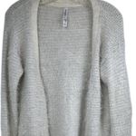 Aeropostale  Women's White Long Sleeve Open Front Cardigan Size L Photo 5