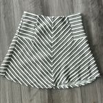 Loft ‎ Black and White Skater Mini Skirt Casual Photo 12