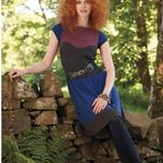 Anthropologie Vintage Sparrow Whimsical Sweater Dress Wool Cashmere Angora XS Photo 9