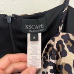 XScape Xspace by Joanna Chen Leopard Animal Print Dress Size 8 Photo 5