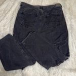 American Eagle Distressed Mom Jean (with booty rip) size 16 Photo 1