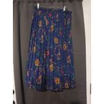 Alfred Dunner Purple Pleated Blouse & Skirt, Vtg Women's Size 16, Watch & Horse Photo 7