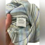 Drew Anthropologie Striped Sleeveless Wide Leg Jumpsuit Blue Grey White XS Photo 11