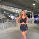 PacSun  Denim Skirt Black Photo 2