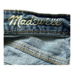 Madewell  Distressed Cut Off‎ Denim Jean Shorts 8" Rise Cotton Women Size 26 Photo 8