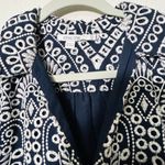 Chico's NEW  Eyelet Tiered Sundress Fully Embroidered Stitch Work Sz 6 Small Luxe Photo 10