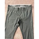 Under Armour Women's HeatGear Armour Capri Grey L Photo 1